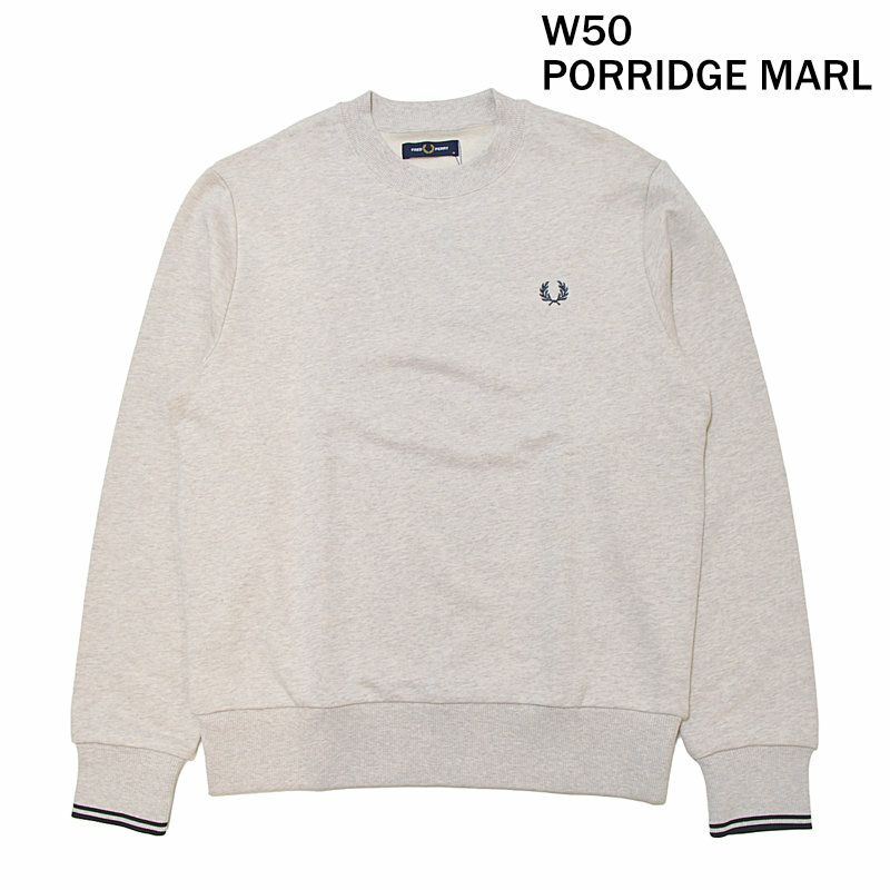 Ya2/フレッドペリーFREDPERRY/スウェット/クルーネックスウェットシャツCrewNeckSweatshirt/M7535/レディースメンズ【正規取扱】