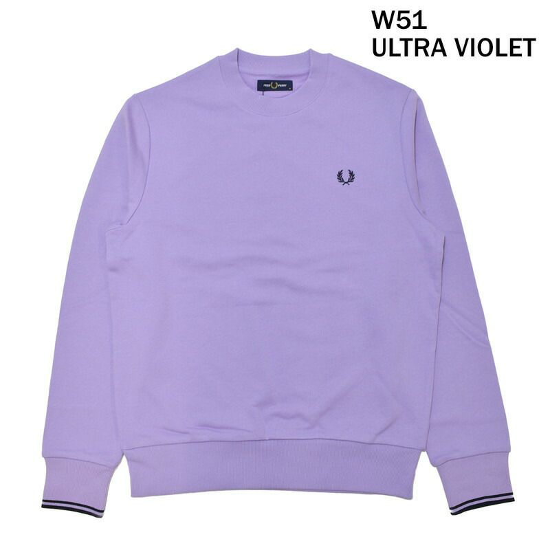 Ya2/フレッドペリーFREDPERRY/スウェット/クルーネックスウェットシャツCrewNeckSweatshirt/M7535/レディースメンズ【正規取扱】