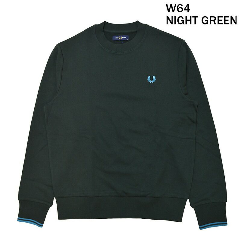 Ya2/フレッドペリーFREDPERRY/スウェット/クルーネックスウェットシャツCrewNeckSweatshirt/M7535/レディースメンズ【正規取扱】