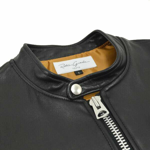 メンズ/RetroGrade【レトログレード】8591035ラムレザーシングルライダースジャケット【正規取扱】2020秋冬