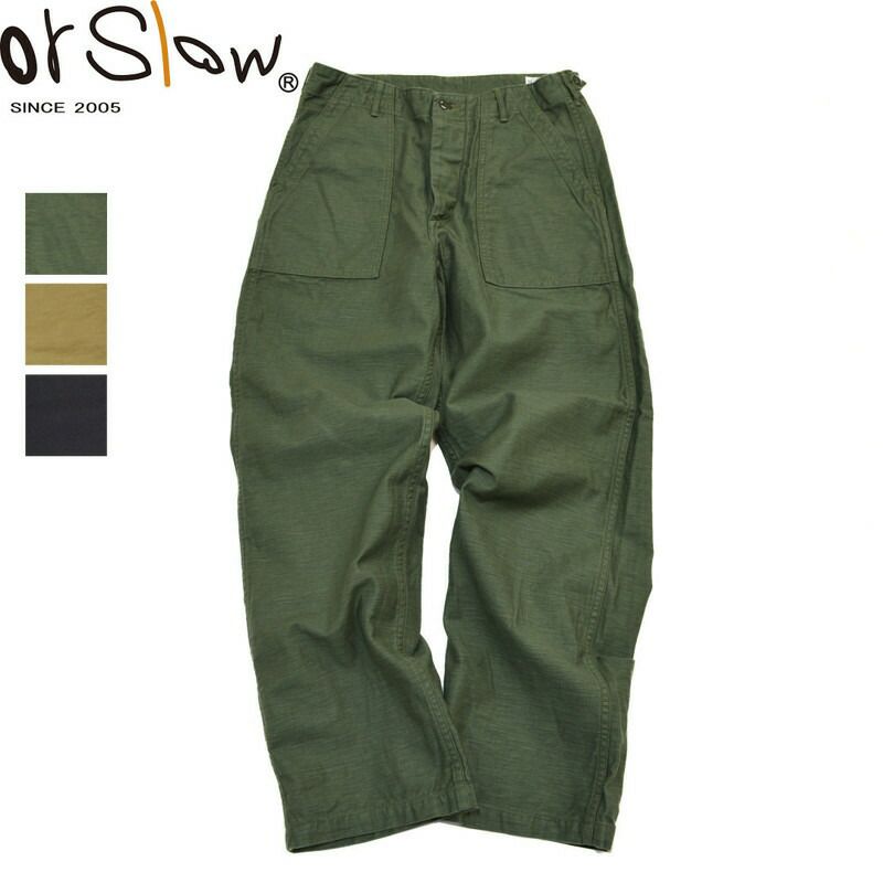 オアスロウ orSlow/US ARMY ファティーグパンツ ベイカーパンツ US ARMY FATIGUE PANTS/01-5002/パンツ