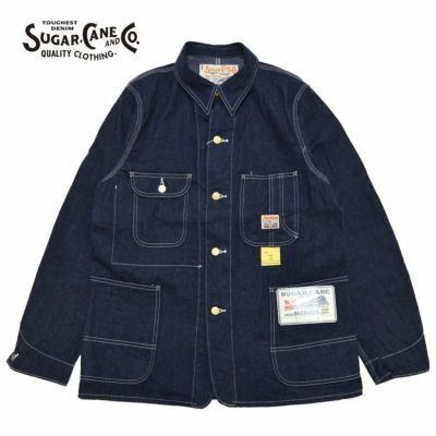 今年も話題の シュガーケーン SUGAR ブルーデニムワークコート CANE/11oz. ジャケット・アウター
