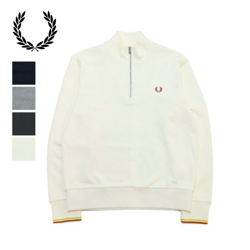 Ya2/フレッドペリーFREDPERRY/スウェット/ハーフジップスウェットシャツ/M3574/メンズ/レディース【正規取扱】