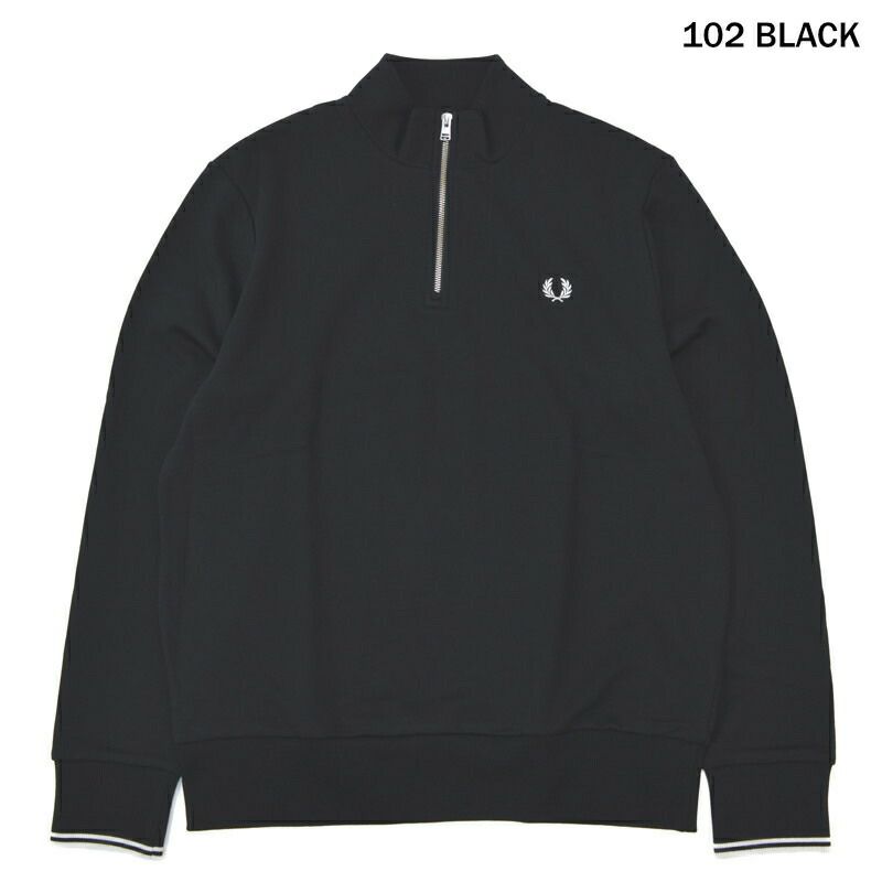 Ya2/フレッドペリーFREDPERRY/スウェット/ハーフジップスウェットシャツ/M3574/メンズ/レディース【正規取扱】