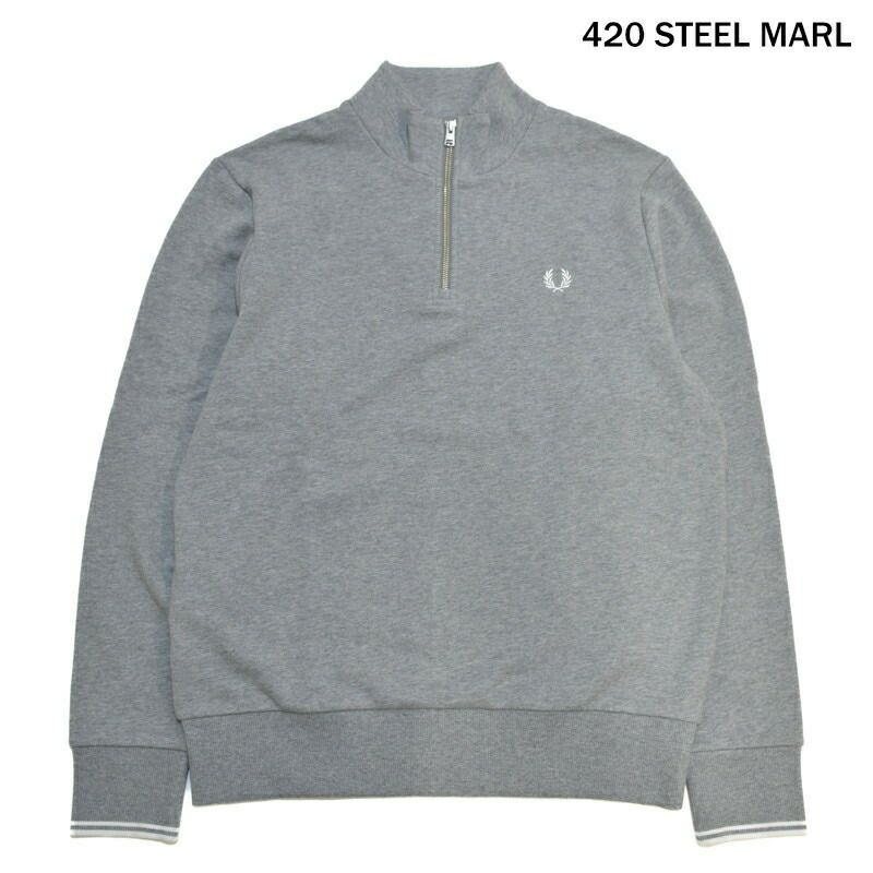 Ya2/フレッドペリーFREDPERRY/スウェット/ハーフジップスウェットシャツ/M3574/メンズ/レディース【正規取扱】