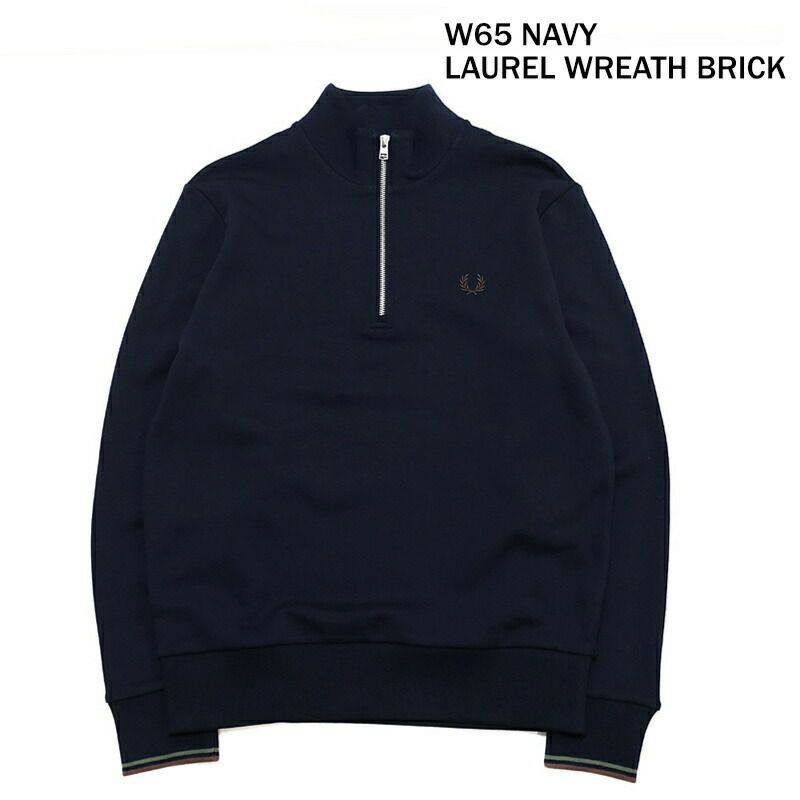 Ya2/フレッドペリーFREDPERRY/スウェット/ハーフジップスウェットシャツ/M3574/メンズ/レディース【正規取扱】