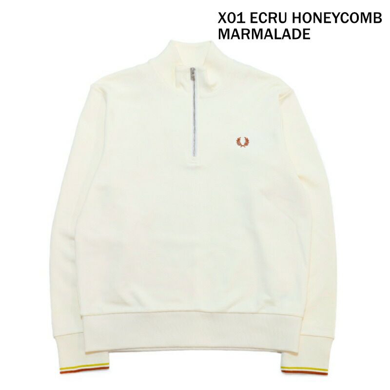 Ya2/フレッドペリーFREDPERRY/スウェット/ハーフジップスウェットシャツ/M3574/メンズ/レディース【正規取扱】