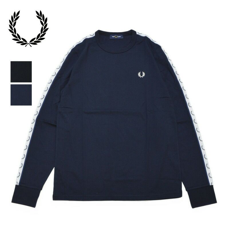 Ya2/フレッドペリーFREDPERRY/カットソー/テープドロングスリーブTシャツ/M4621/レディースメンズ【正規取扱】