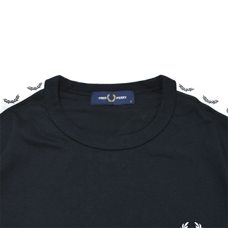 Ya2/フレッドペリーFREDPERRY/カットソー/テープドロングスリーブTシャツ/M4621/レディースメンズ【正規取扱】