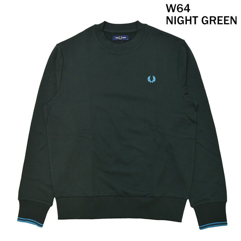 Ya2/フレッドペリーFREDPERRY/スウェット/クルーネックスウェットシャツ/M7535/レディース/メンズ【正規取扱】