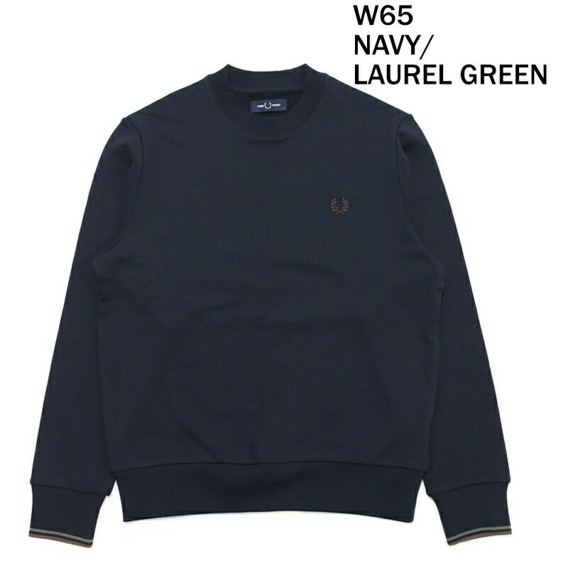 Ya2/フレッドペリーFREDPERRY/スウェット/クルーネックスウェットシャツ/M7535/レディース/メンズ【正規取扱】
