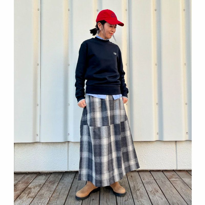 Ya2/フレッドペリーFREDPERRY/スウェット/クルーネックスウェットシャツ/M7535/レディース/メンズ【正規取扱】