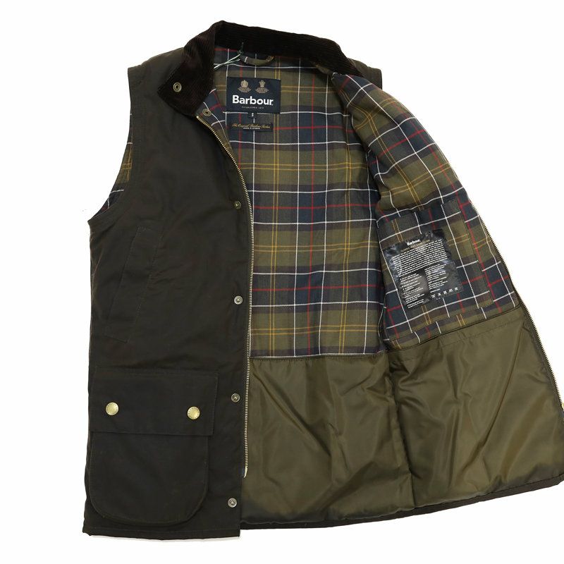 Ya2/バブアーBarbour/ジレ/ウェストモーランドワックスコットンベスト/242MWX0723/レディース【正規取扱】