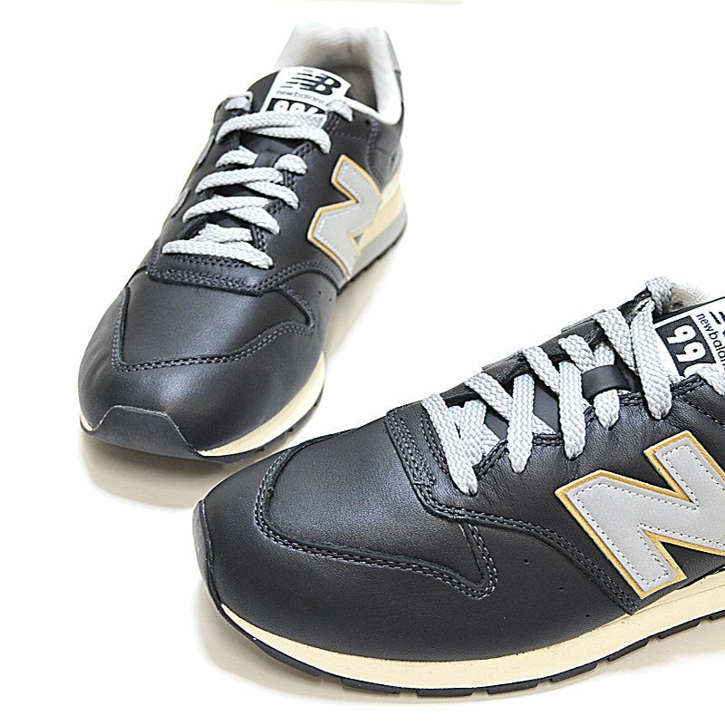 超美品 ニューバランス スニーカー New Balance 26cm 天然皮革 ニューバランス NEW BALANCE/CM996 RI2/オールレザー ブラック/スニーカー