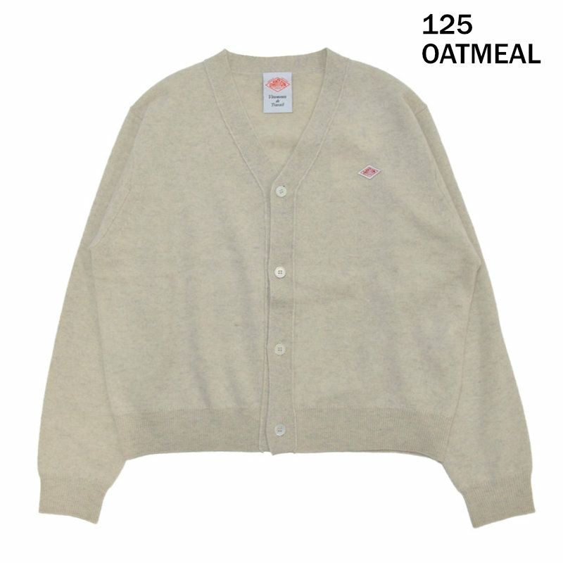 ダントンDANTON/カーディガン/ラムズウールVネックニットカーディガン/DT-D0029LMW/レディース/【正規取扱】