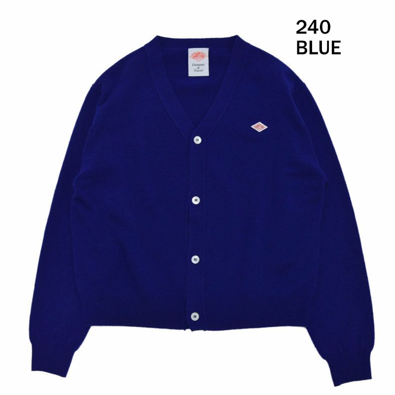 ダントンDANTON/カーディガン/ラムズウールVネックニットカーディガン/DT-D0029LMW/レディース/【正規取扱】