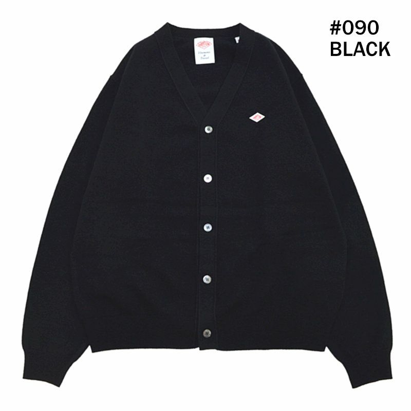 Ra9/メンズ/DANTON【ダントン】DT-D0030LMWラムズウールVネックニットカーディガン【正規取扱】2023秋冬