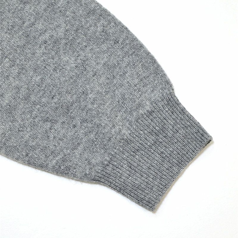 Ra9/メンズ/DANTON【ダントン】DT-D0030LMWラムズウールVネックニットカーディガン【正規取扱】2023秋冬