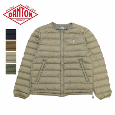 一部カラー20%OFF】ダントン DANTON/ベスト/クルーネック