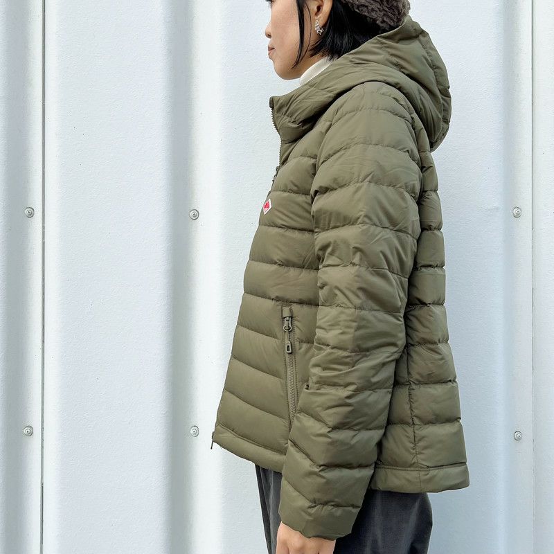 ダントンDANTON/ジャケット/ナイロンタフタミドルダウンフードジャケット/DT-A0563NRP/レディース【正規取扱】