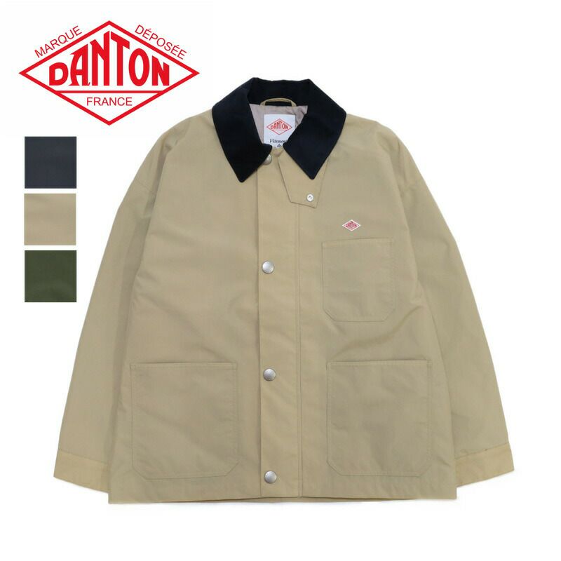 Ra9/ダントンDANTON/アウター/ナイロンカバーオールジャケット/DT-A0647NTF/メンズ【正規取扱】