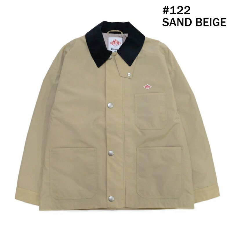 Ra9/ダントンDANTON/アウター/ナイロンカバーオールジャケット/DT-A0647NTF/メンズ【正規取扱】