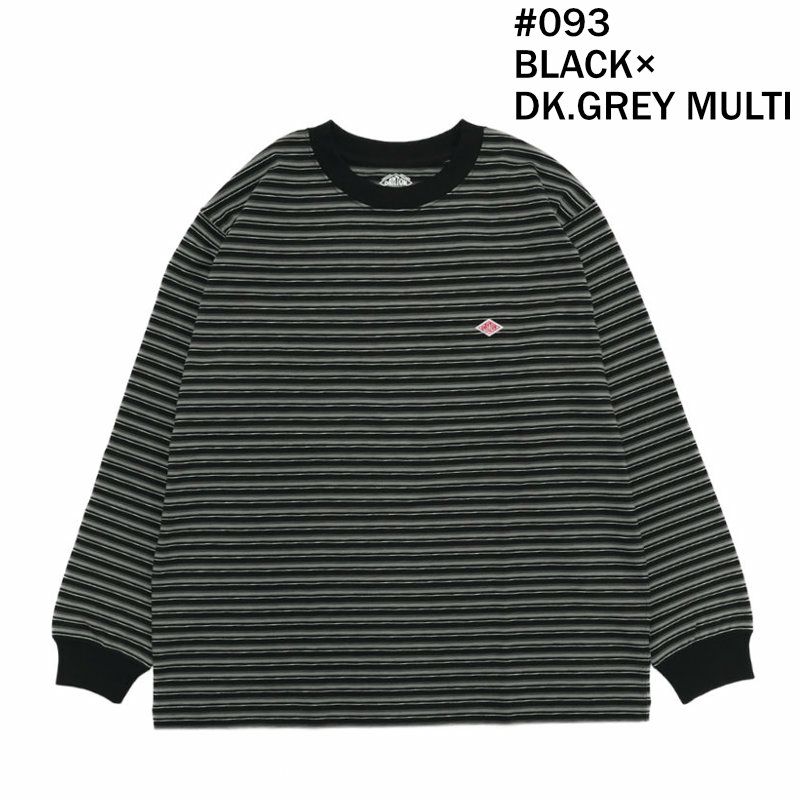 Ra9/メンズ/DANTON【ダントン】DT-C0200TCB-STSTRIPELONGSLEEVET-SHIRTストライプロングスリーブ【正規取扱】2023秋冬