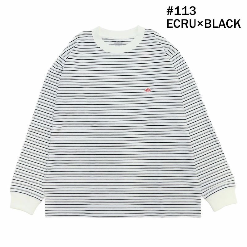 Ra9/メンズ/DANTON【ダントン】DT-C0200TCB-STSTRIPELONGSLEEVET-SHIRTストライプロングスリーブ【正規取扱】2023秋冬