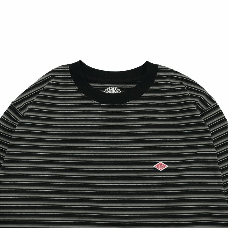 Ra9/メンズ/DANTON【ダントン】DT-C0200TCB-STSTRIPELONGSLEEVET-SHIRTストライプロングスリーブ【正規取扱】2023秋冬