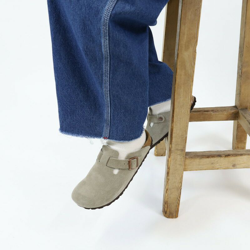 Ya2/ビルケンシュトックBIRKENSTOCK/スエードレザートープサンダルBOSTONTAUPE/60463/レディース【国内正規品】