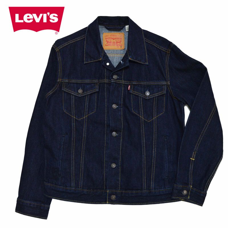 Ya2/リーバイスLEVI'S/デニムジャケット/TYPE3トラッカージャケットダークインディゴRINSE/72334-0134/メンズ【正規取扱】