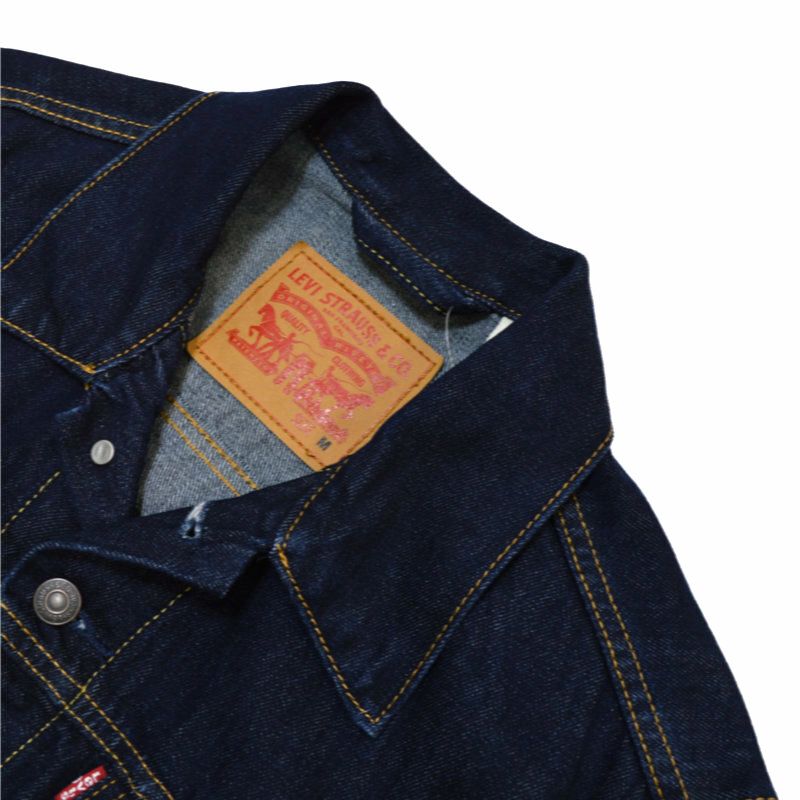Ya2/リーバイスLEVI'S/デニムジャケット/TYPE3トラッカージャケットダークインディゴRINSE/72334-0134/メンズ【正規取扱】
