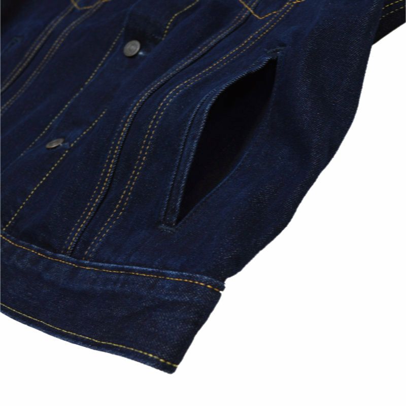 Ya2/リーバイスLEVI'S/デニムジャケット/TYPE3トラッカージャケットダークインディゴRINSE/72334-0134/メンズ【正規取扱】