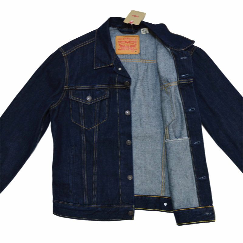 Ya2/リーバイスLEVI'S/デニムジャケット/TYPE3トラッカージャケットダークインディゴRINSE/72334-0134/メンズ【正規取扱】