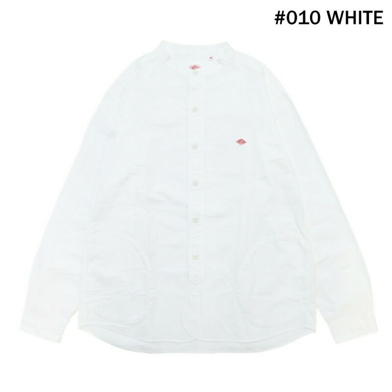 Ra9/ダントンDANTON/シャツ/オックスフォードバンドカラーシャツパターン/DT-B0280OXP/メンズ【正規取扱】