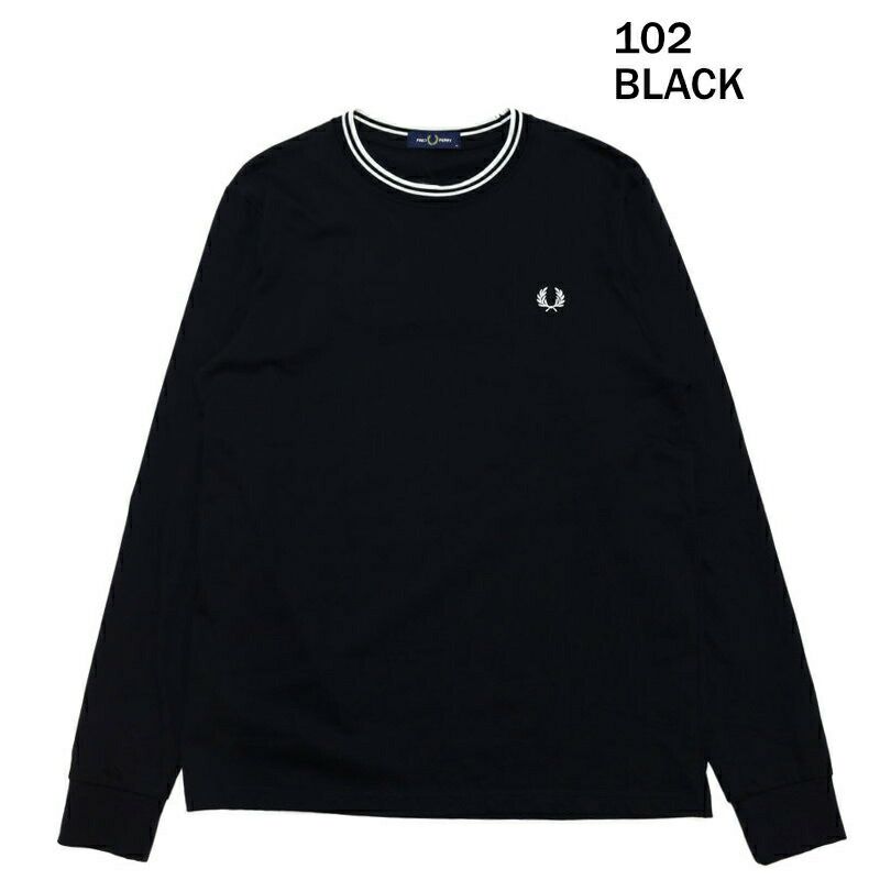 Ya2/フレッドペリーFREDPERRY/ロンT/ツインティップドロングスリーブTシャツ/M9602/レディースメンズ【正規取扱】