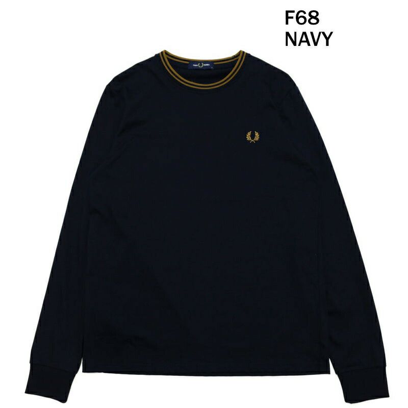 Ya2/フレッドペリーFREDPERRY/ロンT/ツインティップドロングスリーブTシャツ/M9602/レディースメンズ【正規取扱】