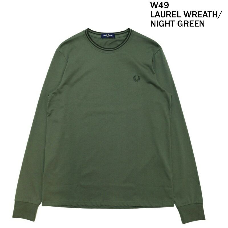 Ya2/フレッドペリーFREDPERRY/ロンT/ツインティップドロングスリーブTシャツ/M9602/レディースメンズ【正規取扱】
