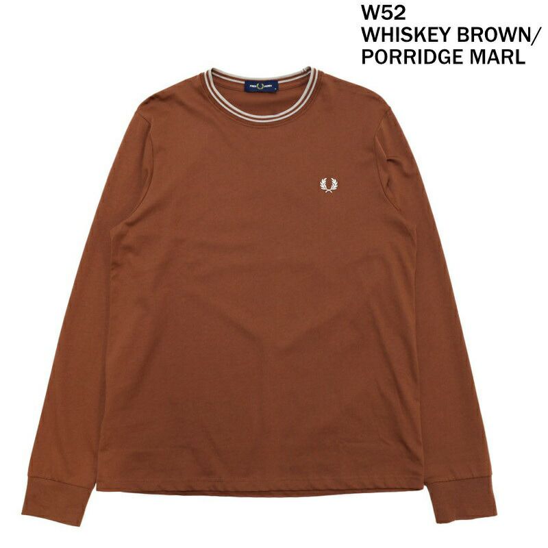 Ya2/フレッドペリーFREDPERRY/ロンT/ツインティップドロングスリーブTシャツ/M9602/レディースメンズ【正規取扱】