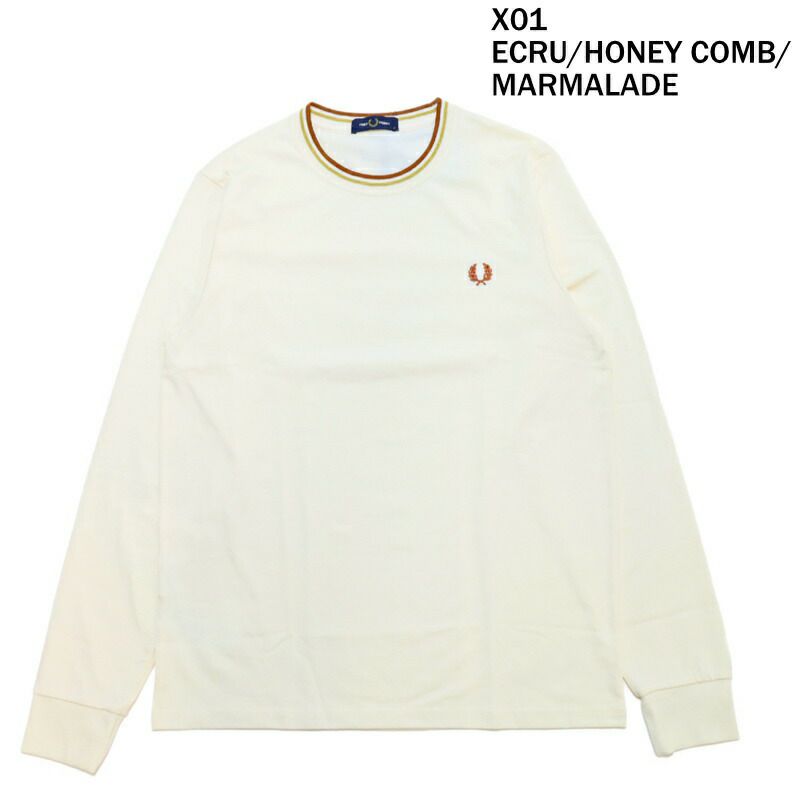 Ya2/フレッドペリーFREDPERRY/ロンT/ツインティップドロングスリーブTシャツ/M9602/レディースメンズ【正規取扱】