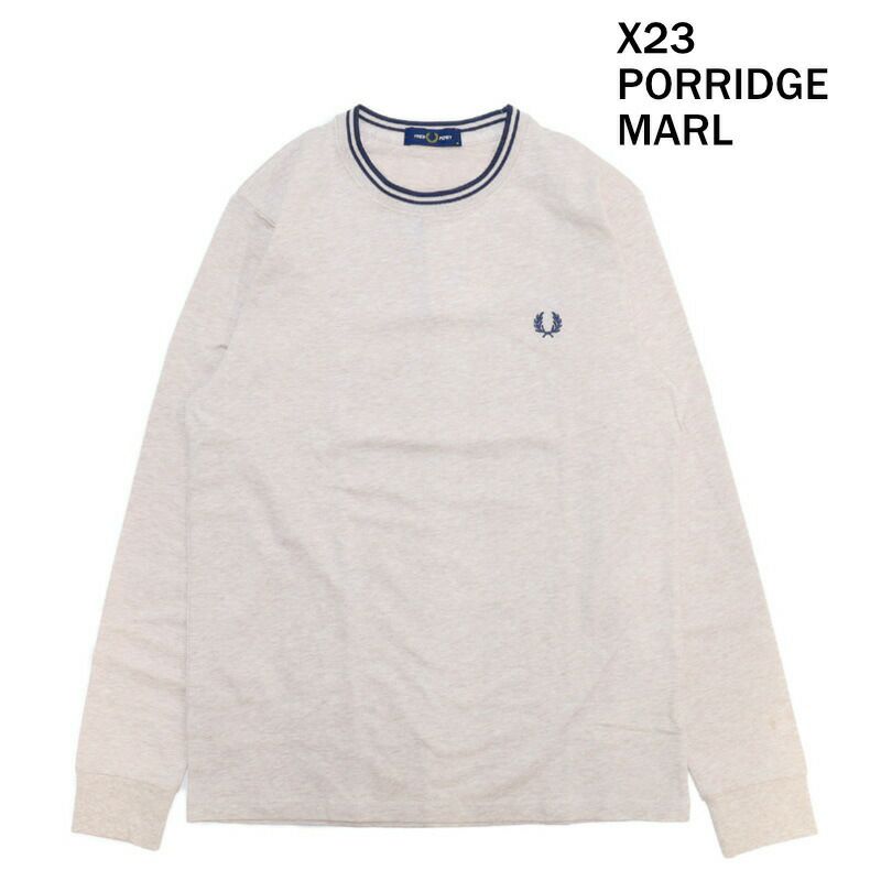 フレッドペリーFREDPERRY/ロンT/ツインティップドロングスリーブTシャツ/M9602/レディースメンズ【正規取扱】