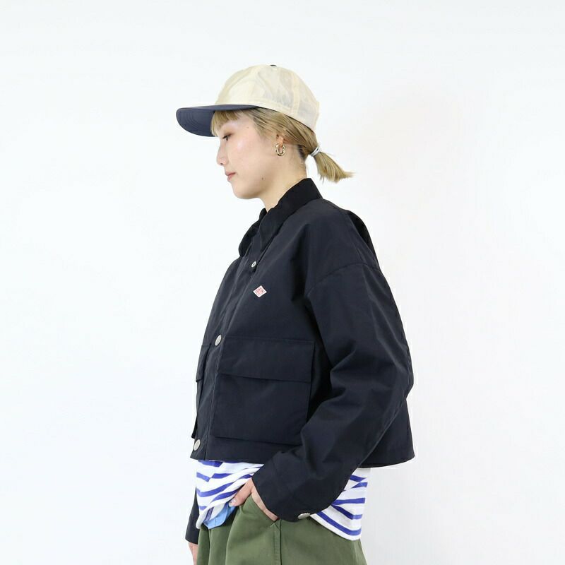 【1度着用のみ美品】 ダントン ナイロンタフタ ショートジャケット アウター DANTON ダントン ナイロンタフタショートジャケット DT-A0645NTF