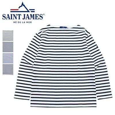 セントジェームス SAINT JAMES/シャツ カットソー/OUESSANT BORDER ウエッソン ボーダー/レディース メンズ【正規取扱】