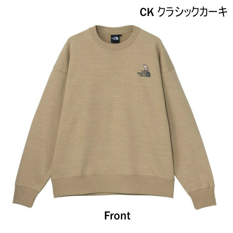 Ya2/ザ・ノース・フェイスTHENORTHFACE/スウェット/ズーピッカークルー/NT12536/メンズ【正規取扱】