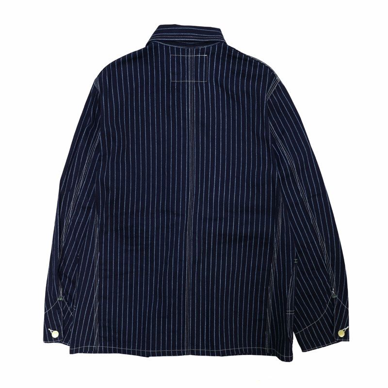 Ya2/シュガーケーンSUGARCANE/ジャケット/WABASHSTRIPEWORKCOATウォバッシュストライプワークコート/SC15658/メンズ【正規取扱】