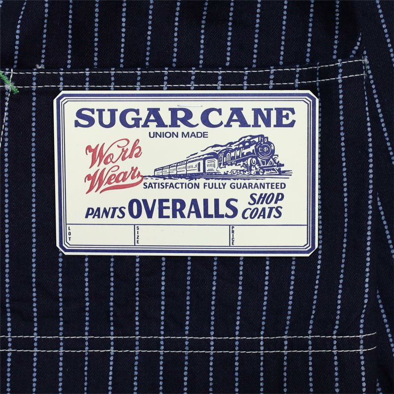Ya2/シュガーケーンSUGARCANE/ジャケット/WABASHSTRIPEWORKCOATウォバッシュストライプワークコート/SC15658/メンズ【正規取扱】