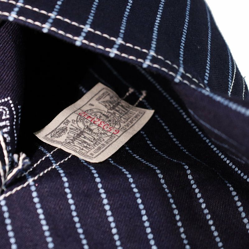 Ya2/シュガーケーンSUGARCANE/ジャケット/WABASHSTRIPEWORKCOATウォバッシュストライプワークコート/SC15658/メンズ【正規取扱】