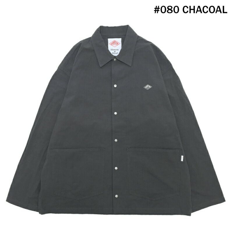 Ra9/ダントンDANTON/ジャケット/コットンリネンカバーオールシャツ/DT-B0240WCL/メンズ【正規取扱】