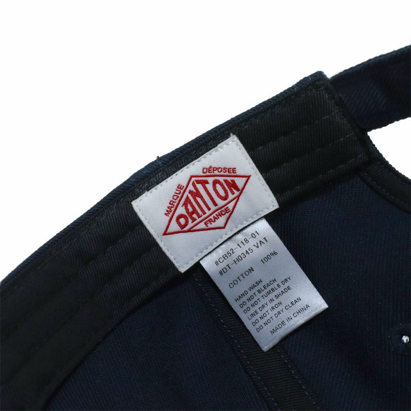 Ra9/ダントンDANTON/帽子キャップ/コットンツイル6パネルキャップ/DT-H0345VAT/レディース【正規取扱】