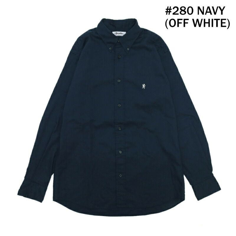 Ya2/ジムフレックスGymphlex/シャツ/リネン長袖ボタンダウンシャツ/GY-B0196LIP/メンズ【正規取扱】